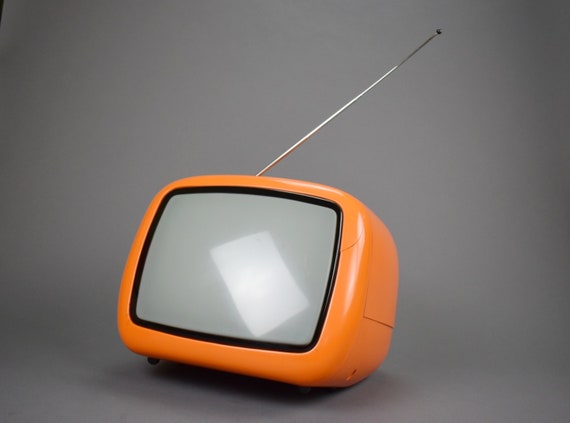 Space Age Rare Portable Tv, Iskra Yugoslavia Tv Minirama