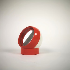 Space Age Design Desk Mirror, Eyball Vanity Mirror, Atomic Design Mirror, Yugoslavia 70s, Vintage Home Decor, Mid Century Moderen, Retro