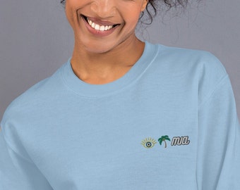 Sudadera bordada I Love Miami