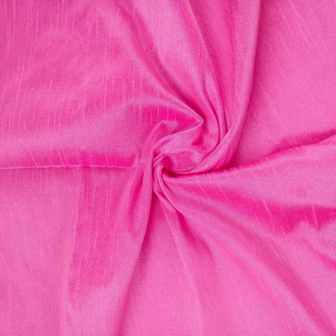 Salmon Pink Dupioni Silk Fabric