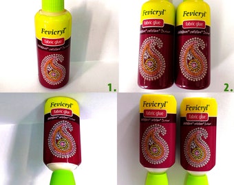 Fevicryl, pegamento Fevicryl, para artículos de arte y manualidades, costura de telas