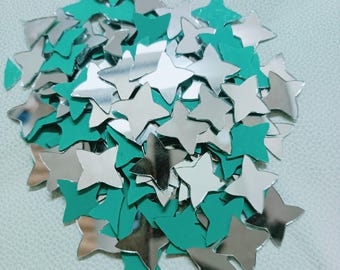 Espejo grande en forma de estrella de Lippan Art and Craft, Lippan Art, espejo indio, bordado de espejo
