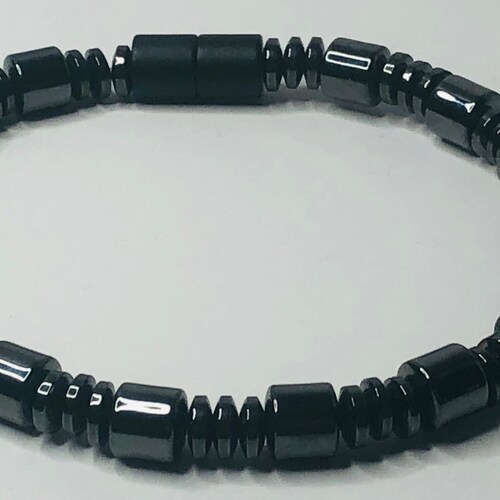 DOUVEI Magnetic Healing Bracelet – Hematite Bead Bangle For Arthritis Pain Relief & Weight Loss