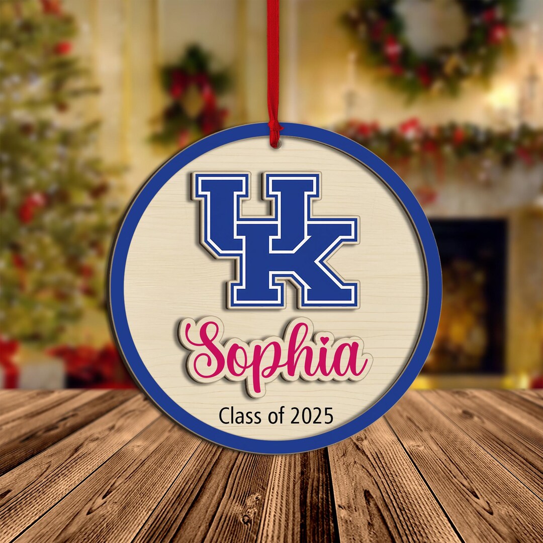 Personalized High School Ornament, Graduation Keepsake, Custom Class of ...