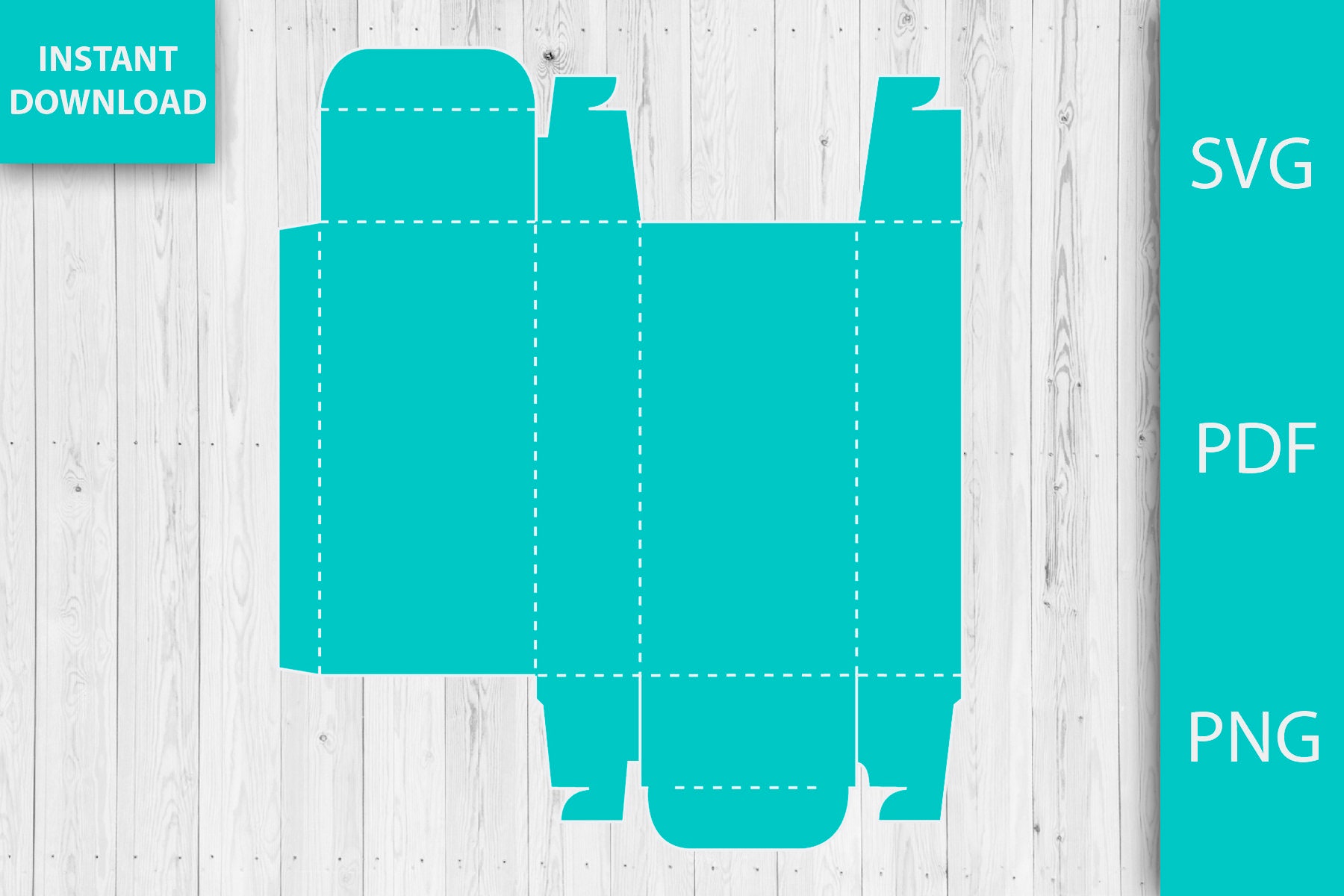 Box Template SVG Rectangular Box SVG Packaging Box SVG Box Etsy
