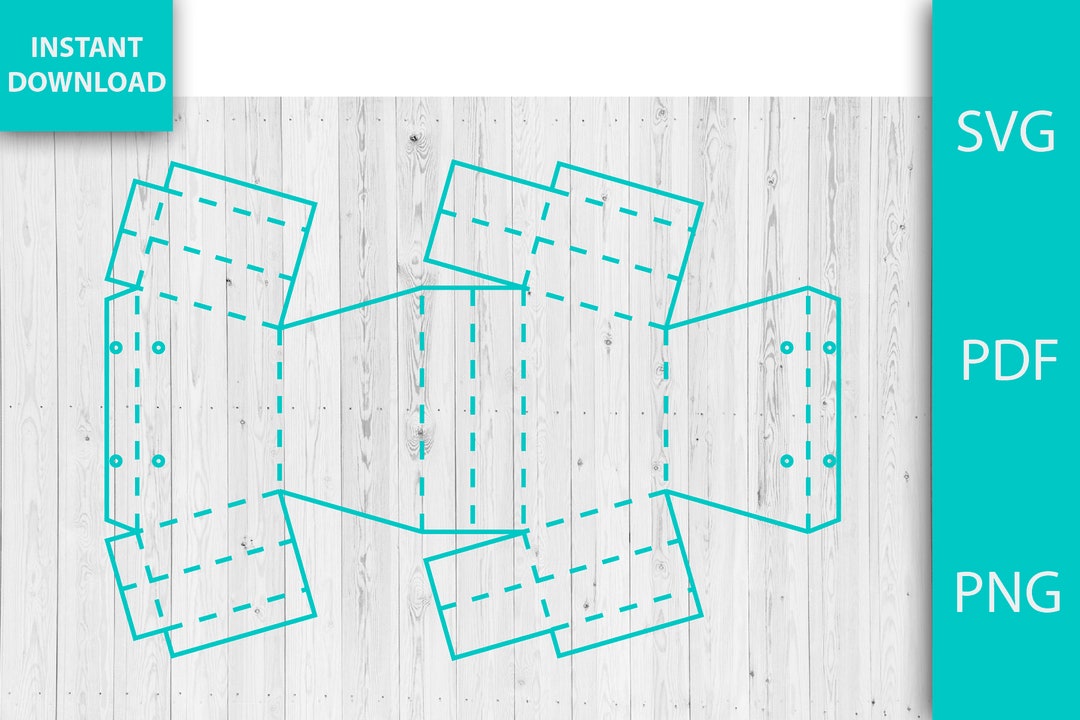 Box Template SVG Shopping Bag SVG Packaging Box SVG Box - Etsy Ireland