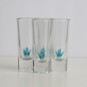 Aqua Agave Figurine Tequilero