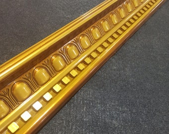 Embroidered Decorative Plastic Ceiling Decor Brown, Gold, Silver, Bronze, White&Golden, Paintable - 10 Pieces Packaged