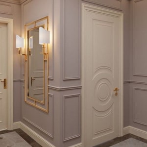 Wall accent molding Decorative Wall Paneling Skirting 0,98 inc and 1,57 inc flat skirting.