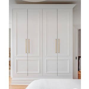 Custom cabinet molding project we gave for Alex