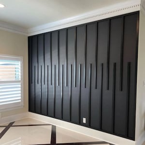 Ready to Assemble Wall Moulding Kit. Panels with a width of 1.57 inches
