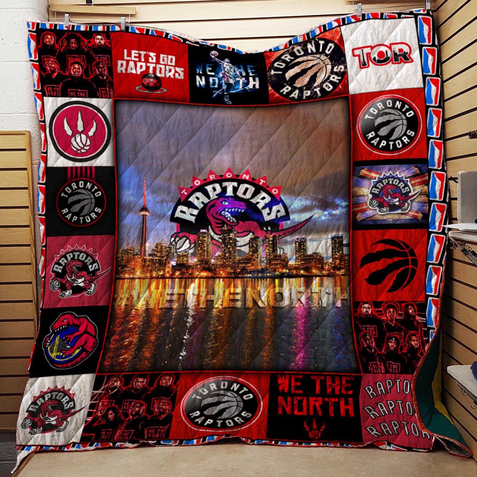 Toronto Raptors Blanket NBA Basketball Blanket oronto Etsy
