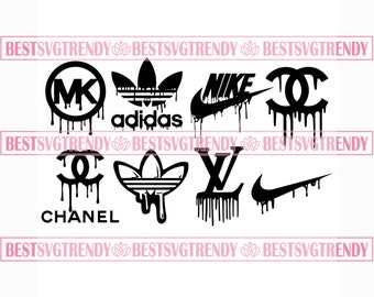 dripping adidas logo