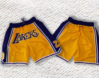 lakers booty shorts