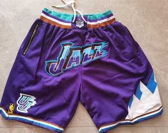 utah jazz mountain shorts