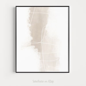 Minimalist Modern Line Abstract Art Printable Gallery Set of - Etsy