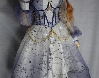 Large SD+ BJD Celestial Dress