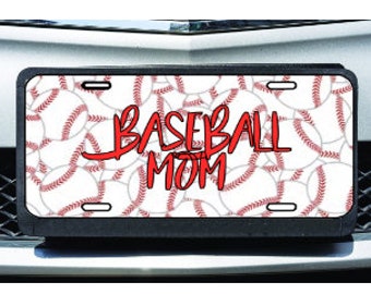 Nummernschild svg, Nummernschild png, Nummernschildvorlage, Nummernschildsublimation, Baseball Mom png, Baseball Mom Nummernschild