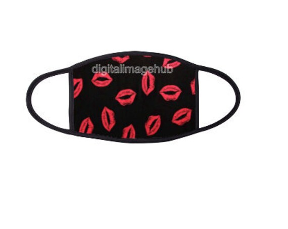 Download Valentines Day Face Mask Lip Face Mask Svg Lip Face Mask Etsy