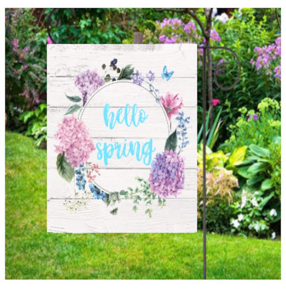 Garden Flag Png Sublimation Designs Garden Flag Designs Etsy