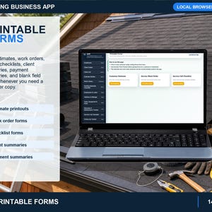 roofing payment tracker for recording customer payments, deposits, invoices, balances, payment dates, methods, and notes.