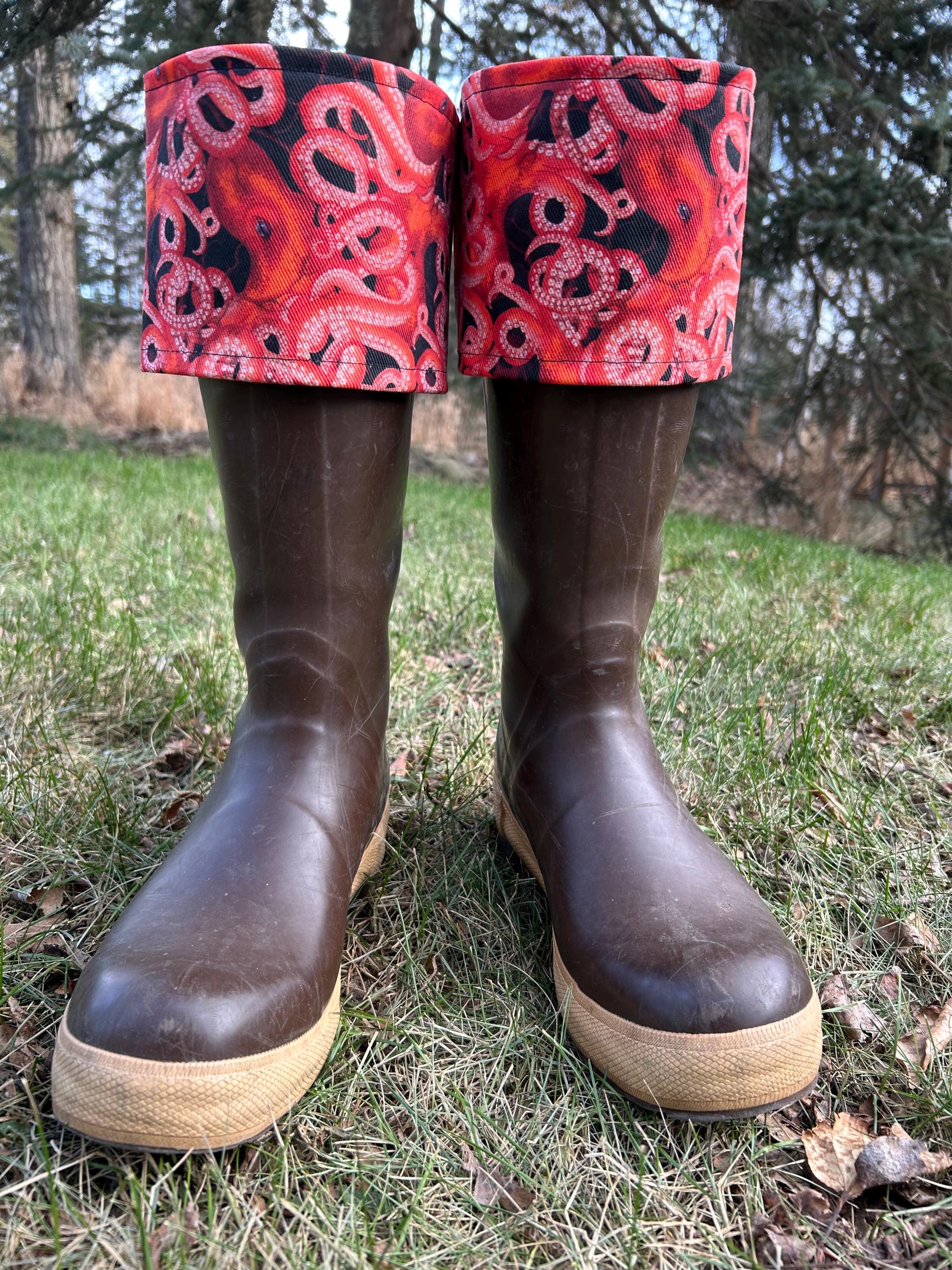 Boot Cuffs, AKTUF, Women's, for Her, Boot Topper, Hiking