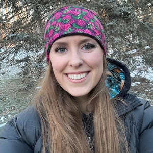 Fleece headbands, Alaskan, ear warmer, octopus, poppies, flowers, camo, women’s headband, winter accessories, salmon, fishing