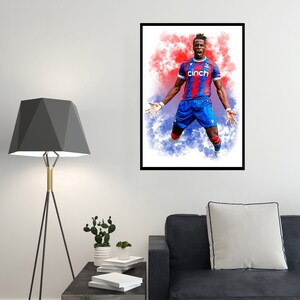 Wilfried Zaha 2022/23 Digital Art Print - (En cartón Foamex o papel fotográfico)