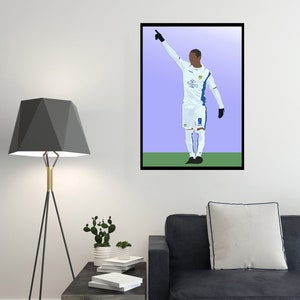 Jermaine Beckford Impresión de arte digital dibujada a mano - (en cartón Foamex o papel fotográfico)