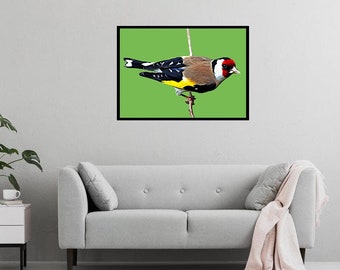 Goldfinch Digital Art Print