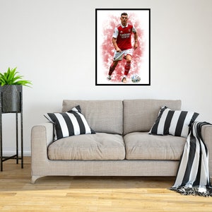 Granit Xhaka 2022/23 Digital Art Print - (en cartón Foamex o papel fotográfico)