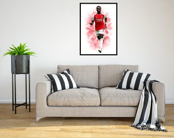Bukayo Saka 2023/24 Digital Art Print - (On Foamex Board or Photo Paper)