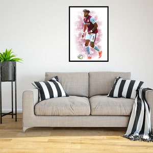 Tyrone Mings 2022/23 Digital Art Print - (en cartón Foamex o papel fotográfico)
