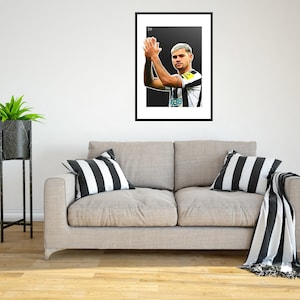 Bruno Guimaraes 2022/23 Digital Art Print - (Op Foamex Board of Fotopapier)