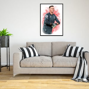 Dean Henderson 2022/23 Digital Art Print - (en cartón Foamex o papel fotográfico)