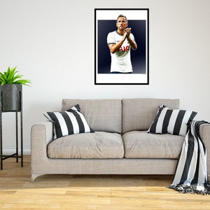 Harry Kane 2022/23 Digital Art Print - (En cartón Foamex o papel fotográfico)