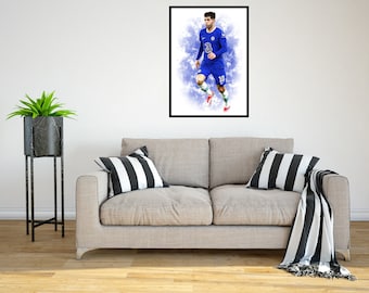 Christian Pulisic 2022/23 Digital Art Print - (On Foamex Board or Photo Paper)