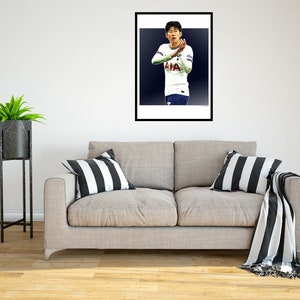 Son Heung-min 2022/23 Digital Art Print - (En cartón Foamex o papel fotográfico)