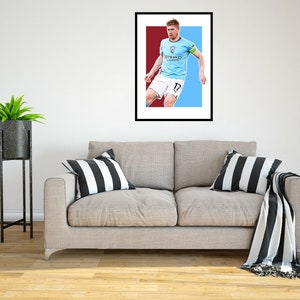 Kevin De Bruyne 2022/23 Digital Art Print - (en cartón Foamex o papel fotográfico)