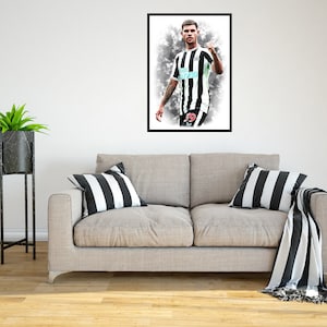 Bruno Guimaraes 2022/23 Digital Art Print - (Op Foamex Board of Fotopapier)
