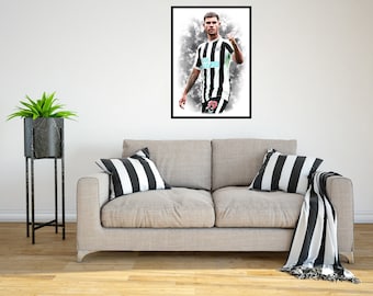Bruno Guimaraes 2022/23 Digital Art Print - (On Foamex Board or Photo Paper)