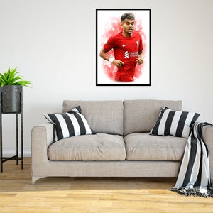 Luis Diaz 2022/23 Digital Art Print - (En cartón Foamex o papel fotográfico)