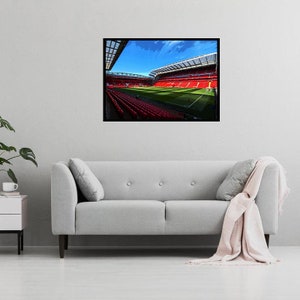 Anfield Digital Art Print - (en cartón Foamex o papel fotográfico)