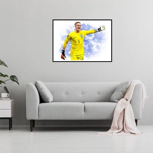 Jordan Pickford England 2022/23 Digital Art Print - (en cartón Foamex o papel fotográfico)
