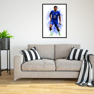 Wesley Fofana 2022/23 Digital Art Print - (en cartón Foamex o papel fotográfico)