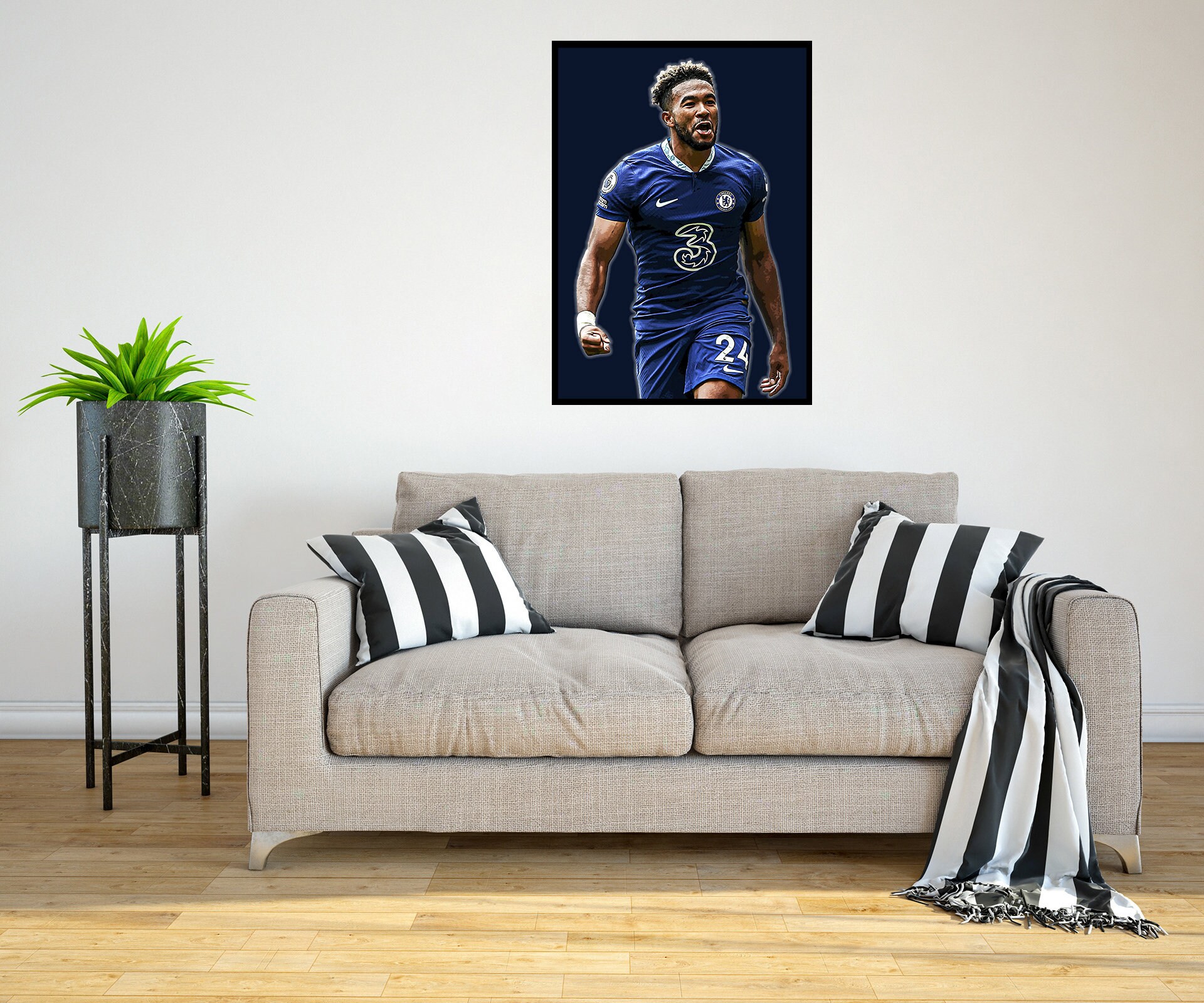Reece James 2022/23 Digital Art Print - (On Foamex Board or Photo Paper)