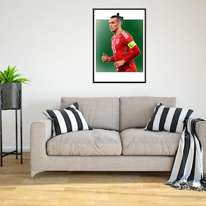 Gareth Bale Wales 2022/23 Digital Art Print - (On Foamex Board or Photo Paper)