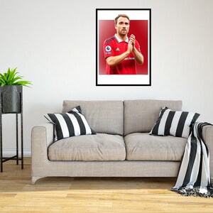 Christian Eriksen 2022/23 Digital Art Print - (On Foamex Board or Photo Paper)