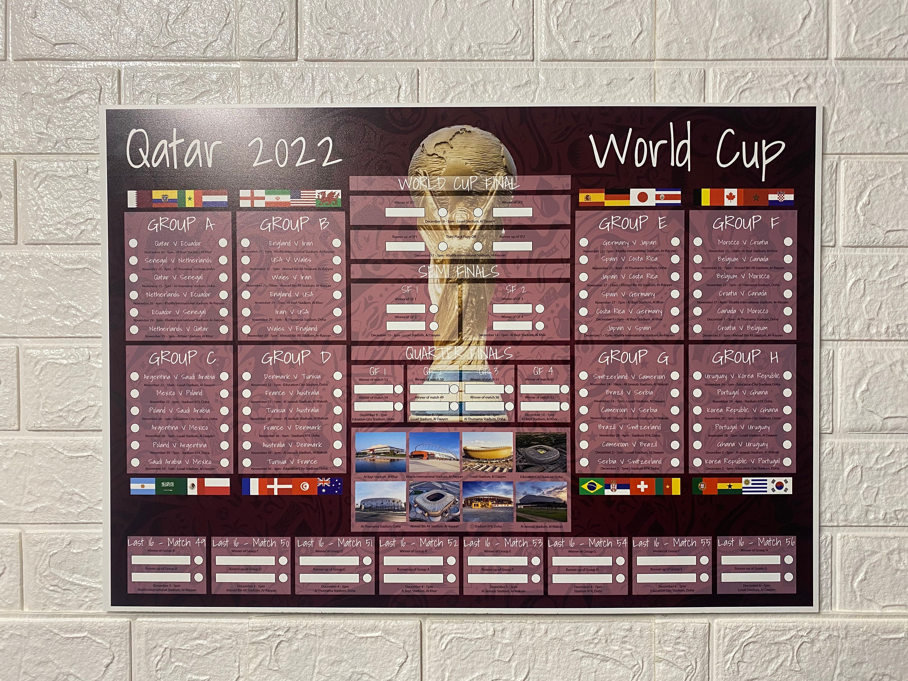 SOCCER: FIFA World Cup 2022 match schedule (1) infographic