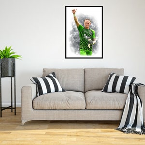 Jordan Pickford 2022/23 Digital Art Print - (En cartón Foamex o papel fotográfico)